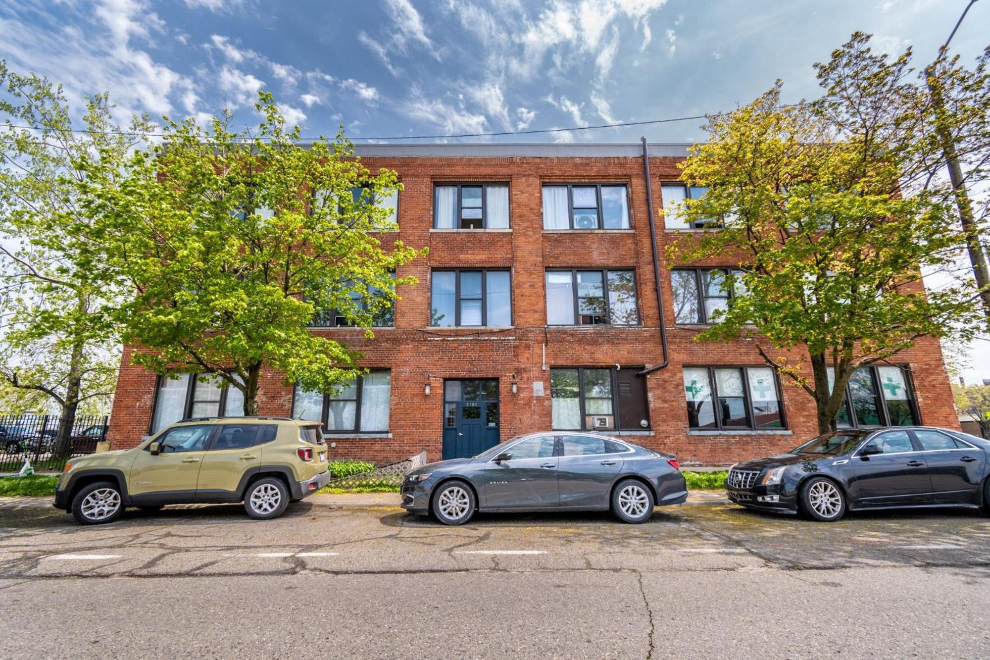 420 Friendly Canada Bridge View Loft Downtown Free Parking Detroit Exterior foto