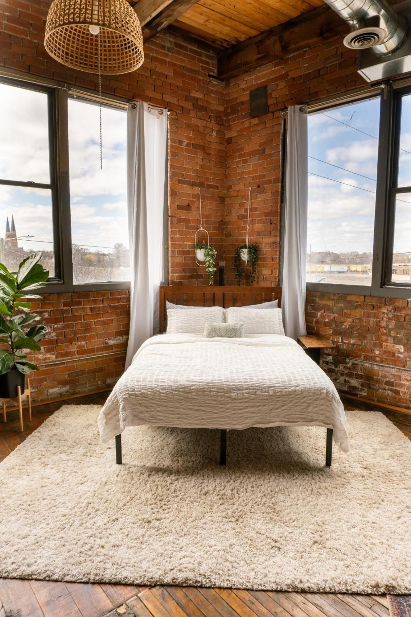 420 Friendly Canada Bridge View Loft Downtown Free Parking Detroit Exterior foto